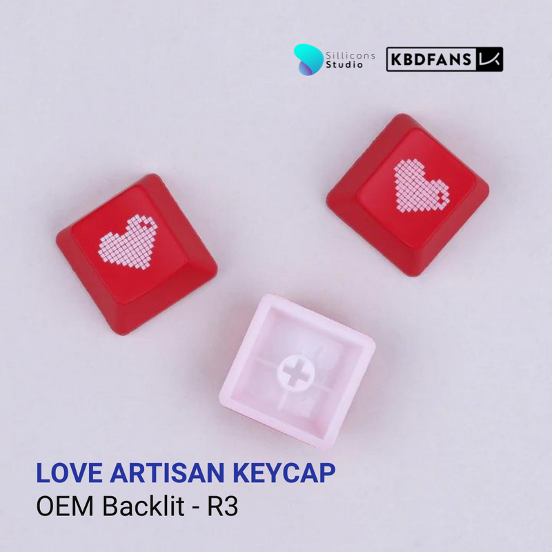 คีย์แคป KBDFans OEM Backlit LOVE ARTISAN KEYCAPS