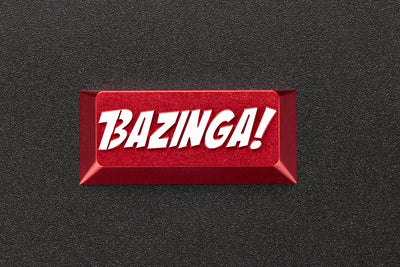 BAZINGA Aluminium Keycap