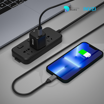 (รับประกัน 1ปี) หัวชาร์จ INVZI 33W GaN USB-C Charger ของแท้ถูกลิขสิทธิ์