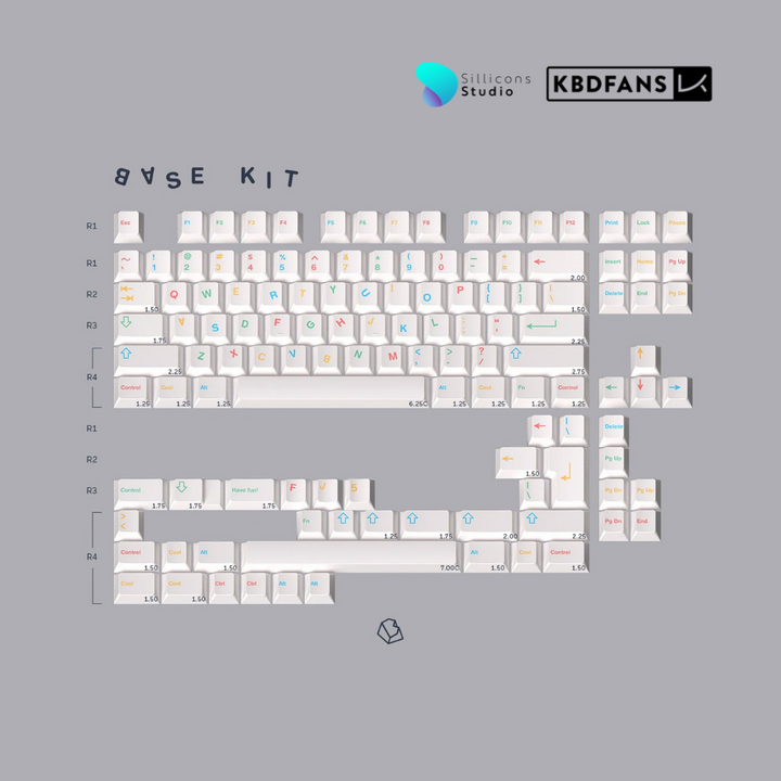 คีย์แคป KBDFans EPBT X BIIP COOL KIDS KEYCAPS SET – sillicons