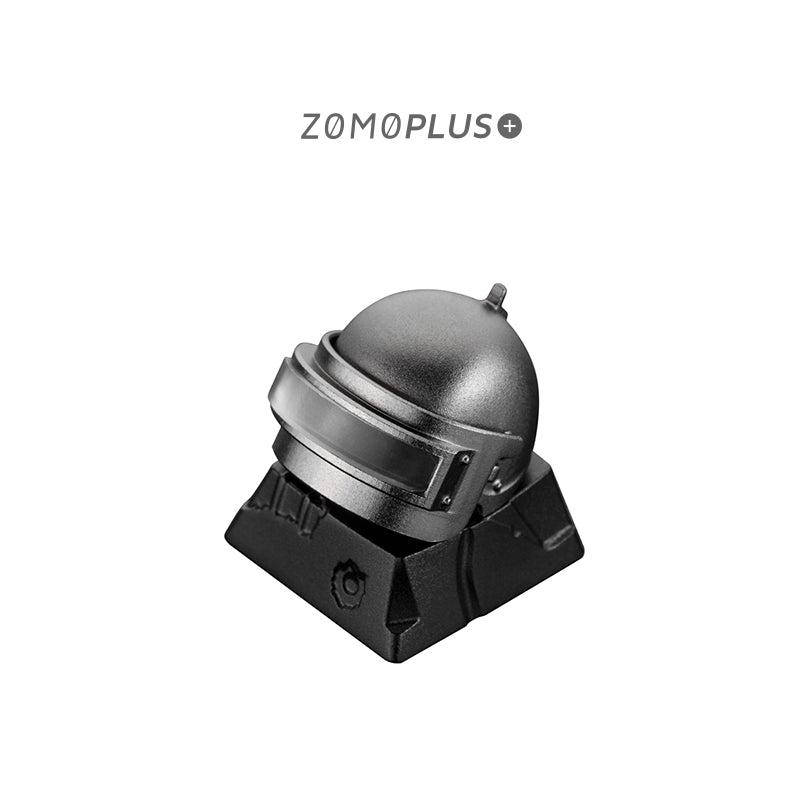 ZOMO PLUS PUBG LV3 Helmet Aluminium Keycap