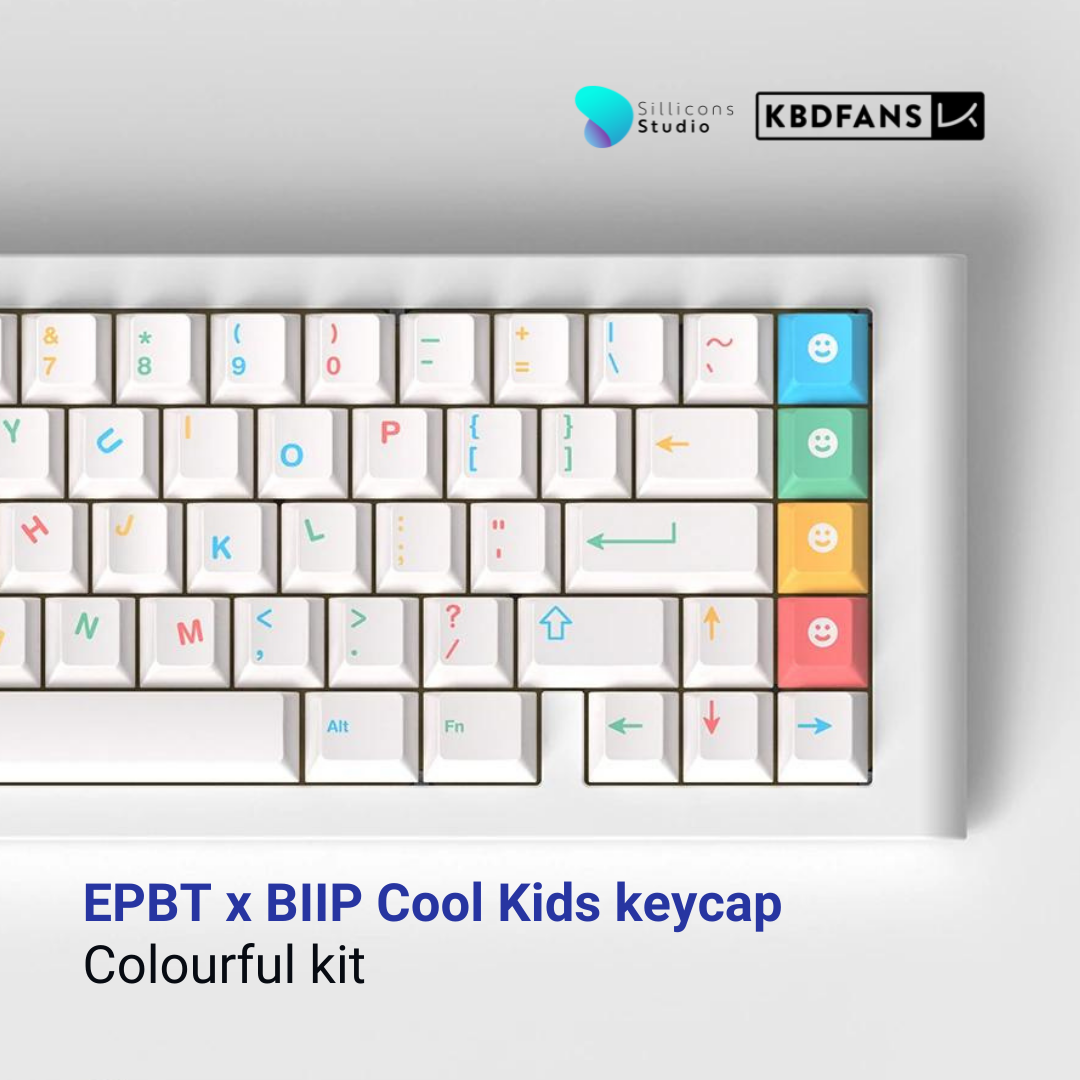 คีย์แคป KBDFans EPBT X BIIP COOL KIDS KEYCAPS SET – sillicons