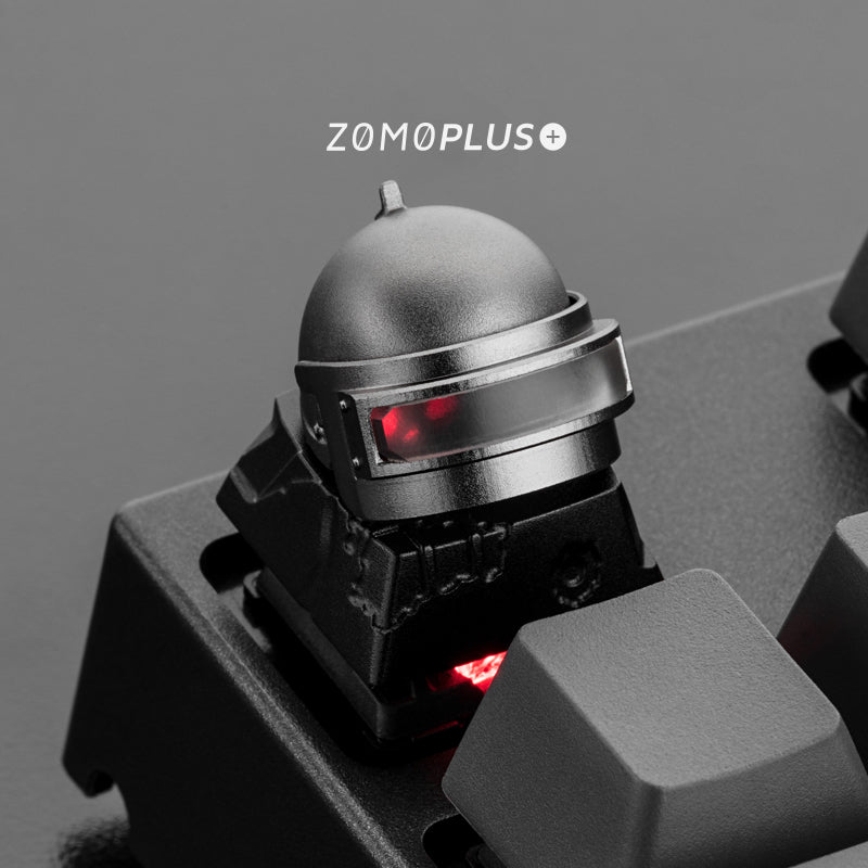 ZOMO PLUS PUBG LV3 Helmet Aluminium Keycap