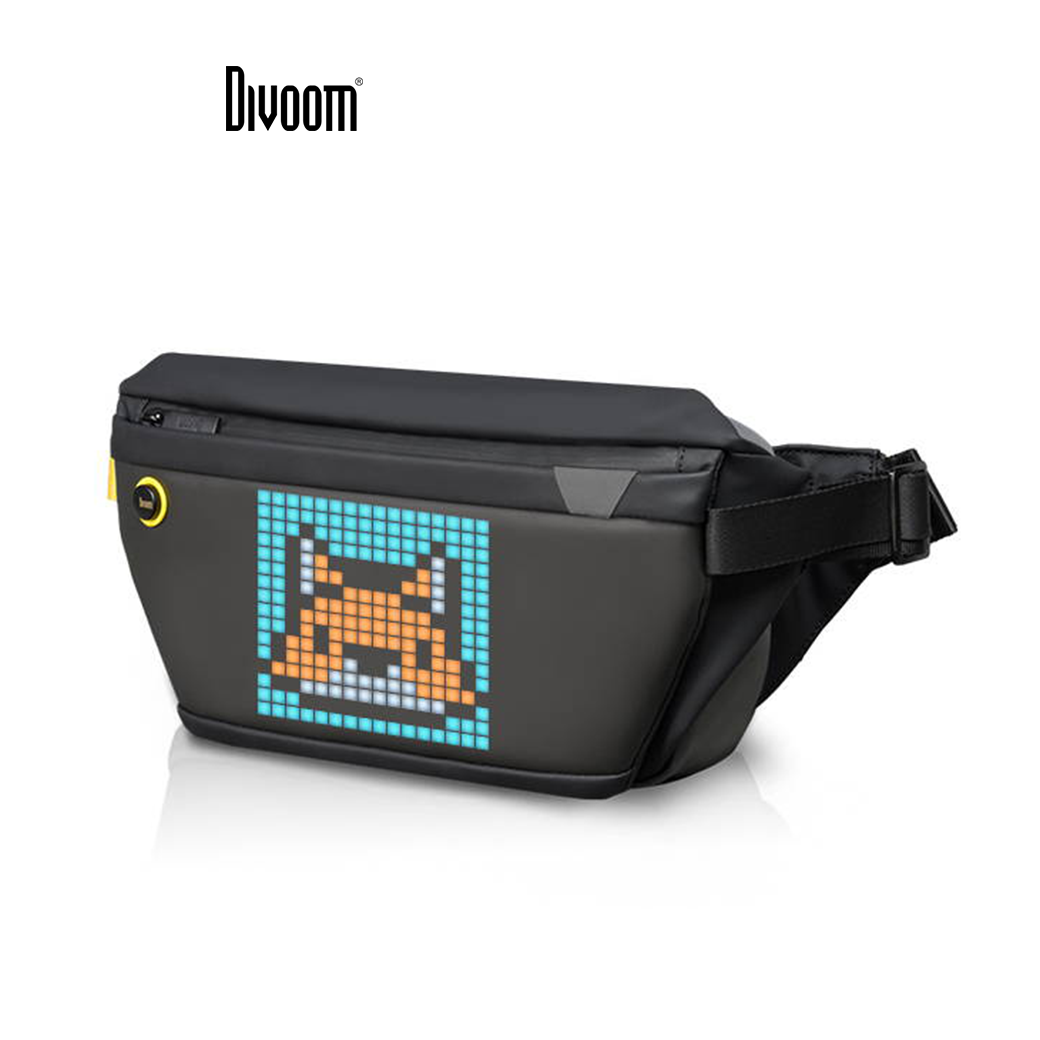 Divoom Pixoo Sling Bag กระเป๋าสะพายข้าง Pixel Art หน้าจอ LED