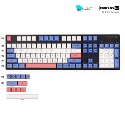 (KBDFans) SA PBT VIOLET DYE-SUB