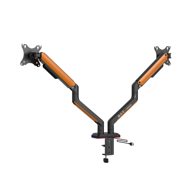 ERGONOZ ขาตั้งจอคอม แขนจับจอ ขาตั้งจอ ขาตั้งจอคอมพิวเตอร์ Monitor Arm รุ่น BLAZE สำหรับหน้าจอ 17 - 32 นิ้ว