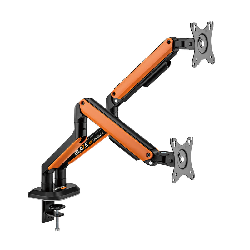 ERGONOZ ขาตั้งจอคอม แขนจับจอ ขาตั้งจอ ขาตั้งจอคอมพิวเตอร์ Monitor Arm รุ่น BLAZE สำหรับหน้าจอ 17 - 32 นิ้ว