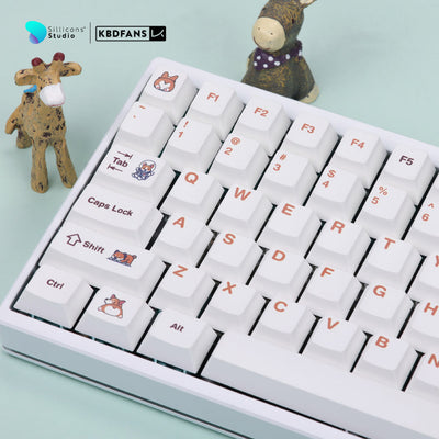 (KBDFans) CHERRY PROFILE CORGI PBT DYE-SUB KEYCAPS