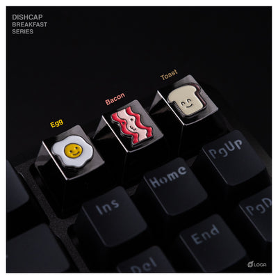 LOGA Dishcap series : Breakfast keycap