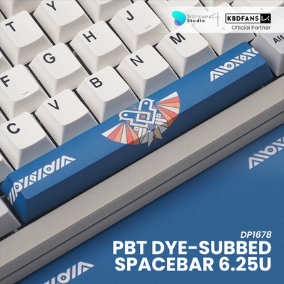 (KBDfans) PBT REVERSE DYESUB SPCEBAR 6.25U