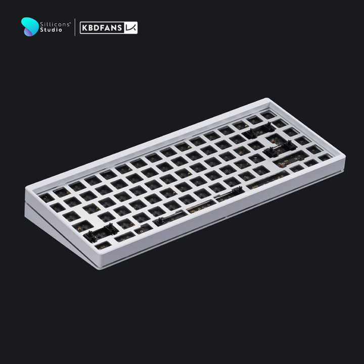 คีย์บอร์ด KBDFans KBD75 V3.1 Hot Swap DIY Kit E-white