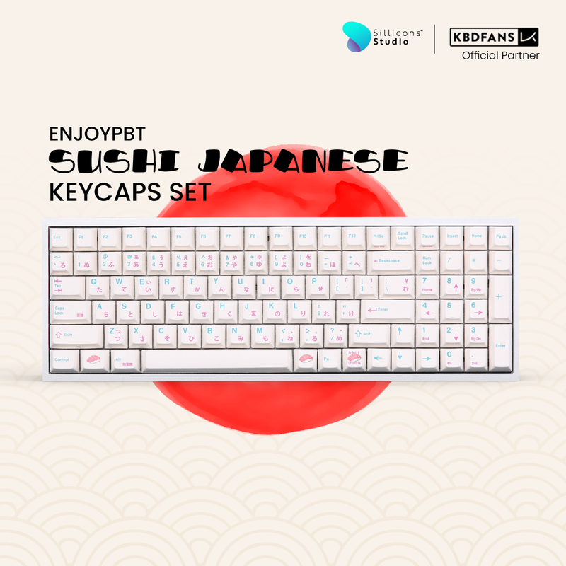 (KBDFans) ENJOYPBT SUSHI JAPANESE
