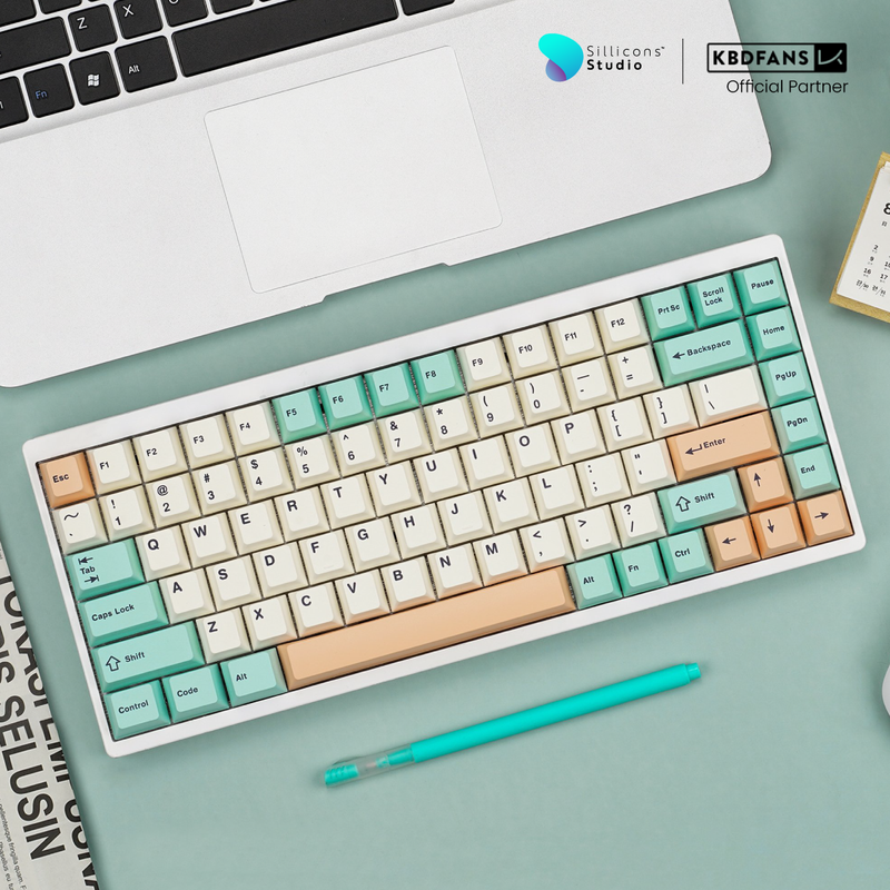 (KBDFans) CHERRY PROFILE SIMPLE GREEN DYE-SUBBED