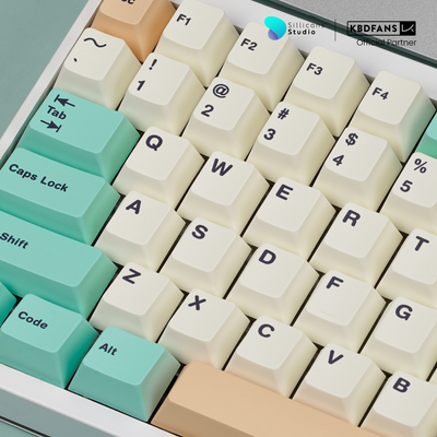 (KBDFans) CHERRY PROFILE SIMPLE GREEN DYE-SUBBED