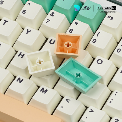 (KBDFans) CHERRY PROFILE SIMPLE GREEN DYE-SUBBED