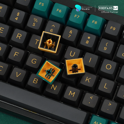(KBDFans) OSA MARRS GREEN PBT DOUBLESHOT