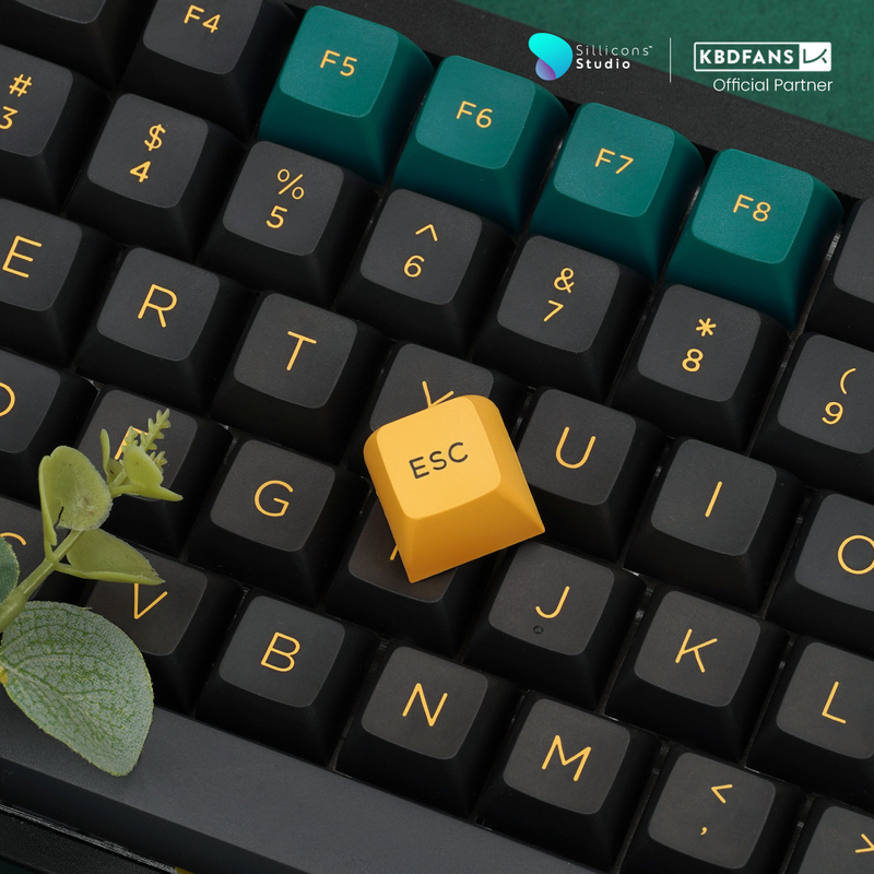 (KBDFans) OSA MARRS GREEN PBT DOUBLESHOT