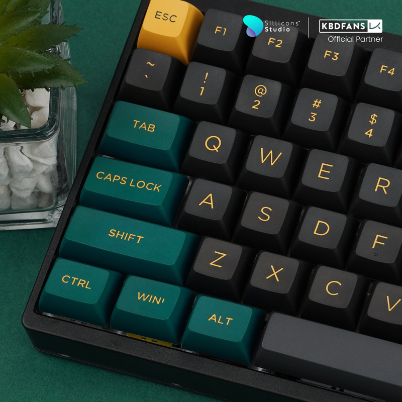 (KBDFans) OSA MARRS GREEN PBT DOUBLESHOT