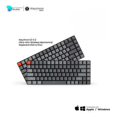 Keychron K3 V.2 Ultra-slim Wireless Mechanical Keyboard