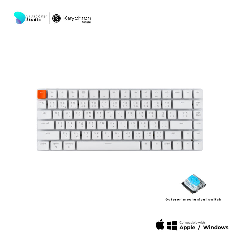 Keychron K3 Non-Backlight Ultra-Slim Wireless Mechanical Keyboard (Version 2)
