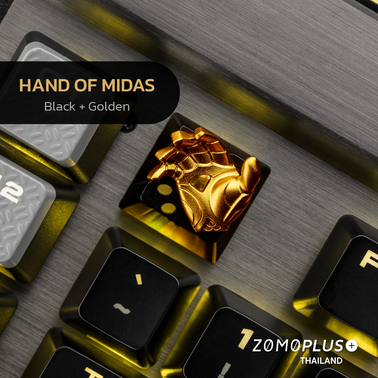 ZOMO PLUS Dota Hand of Midas Aluminium Keycap