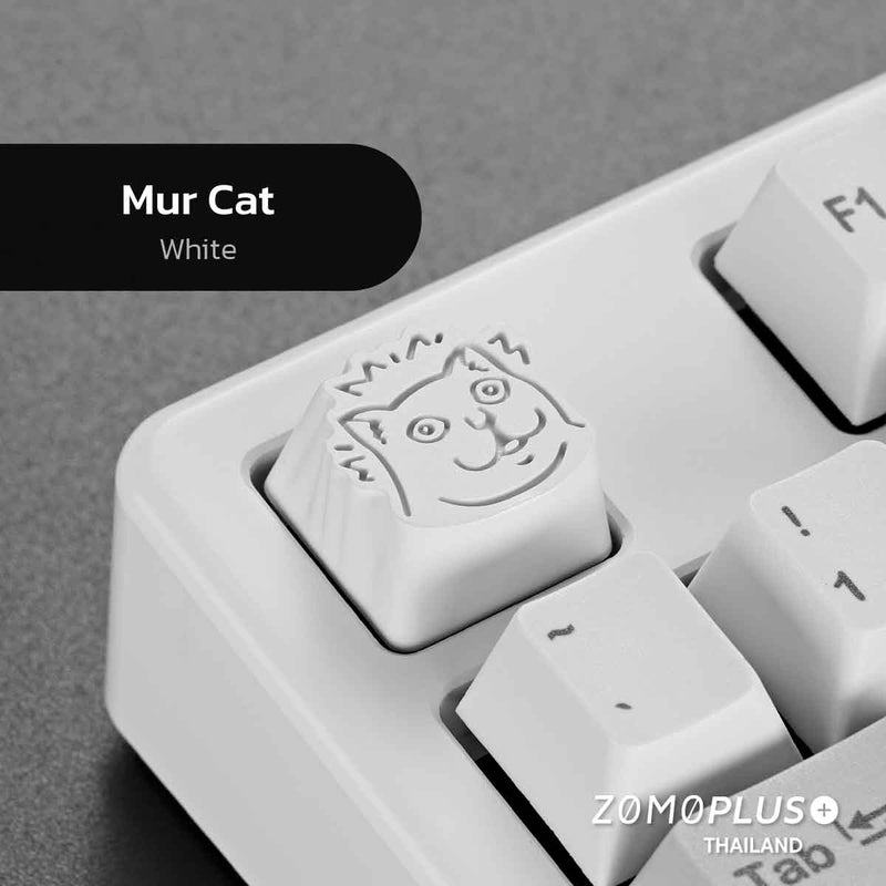 ZOMOPLUS MUR CAT MEME ALUMIUM ARTISAN KEYCAP MECHANICAL KEYBOARD KEYCAP