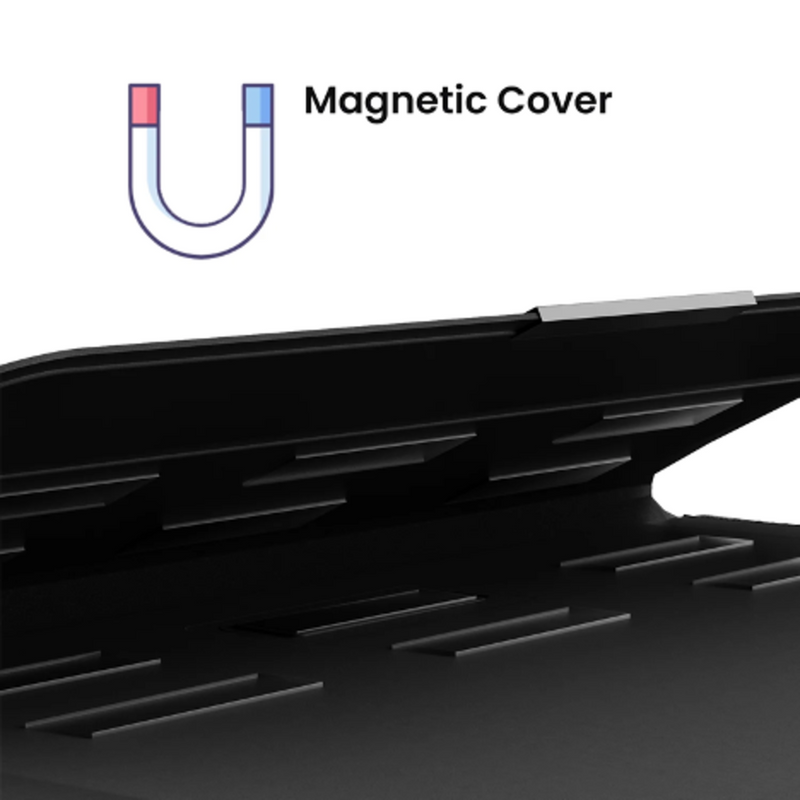 INVZI MacBook Vegan Leather Sleeve and Invisible Stand for MacBook Pro &MacBook Air