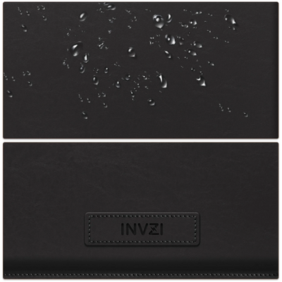INVZI MacBook Vegan Leather Sleeve and Invisible Stand for MacBook Pro &MacBook Air