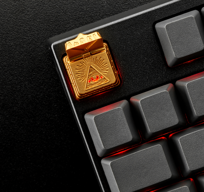 Golden Eye of Horus Aluminium Keycap