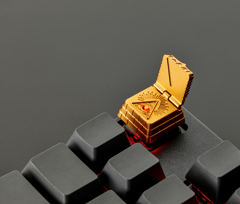 Golden Eye of Horus Aluminium Keycap