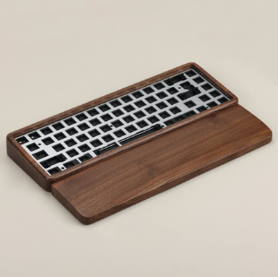 KBDfans 65% WOODEN CASE HOT-SWAP KEYBOARD DIY KIT WITH WRIST