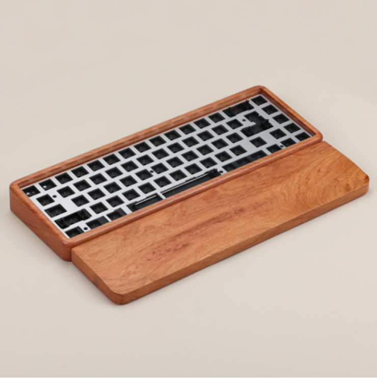 KBDfans 65% WOODEN CASE HOT-SWAP KEYBOARD DIY KIT WITH WRIST