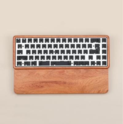 KBDfans 65% WOODEN CASE HOT-SWAP KEYBOARD DIY KIT WITH WRIST