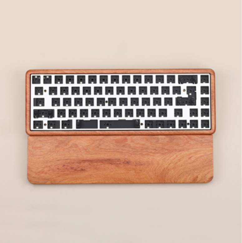 KBDfans 65% WOODEN CASE HOT-SWAP KEYBOARD DIY KIT WITH WRIST