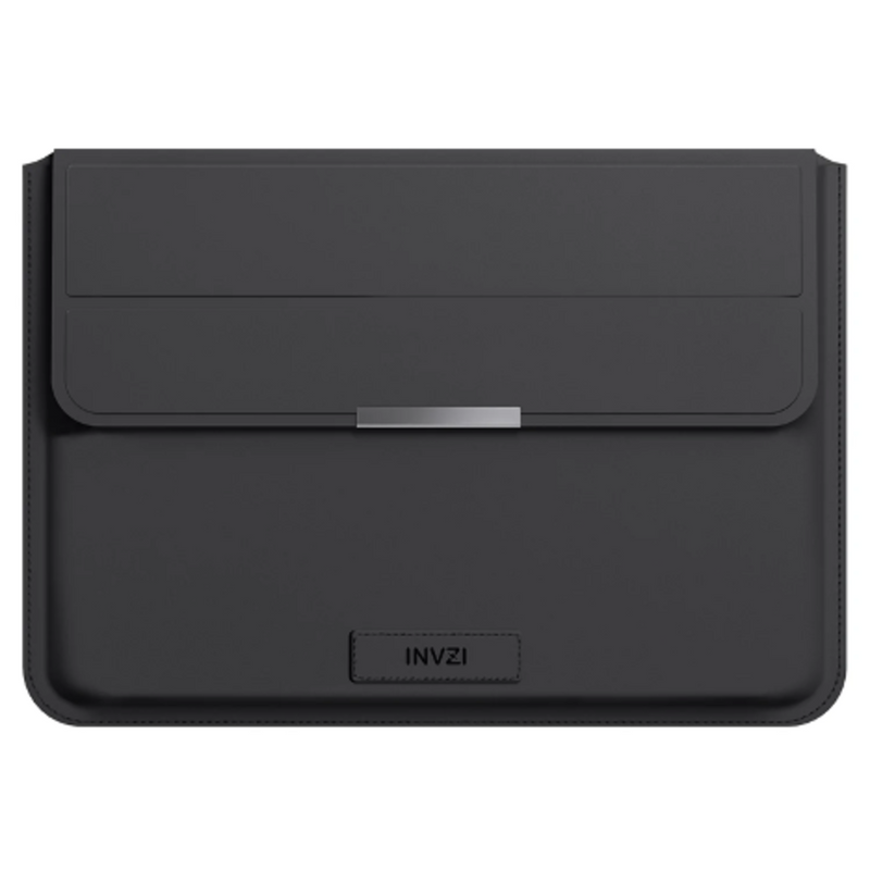 INVZI MacBook Vegan Leather Sleeve and Invisible Stand for MacBook Pro &MacBook Air