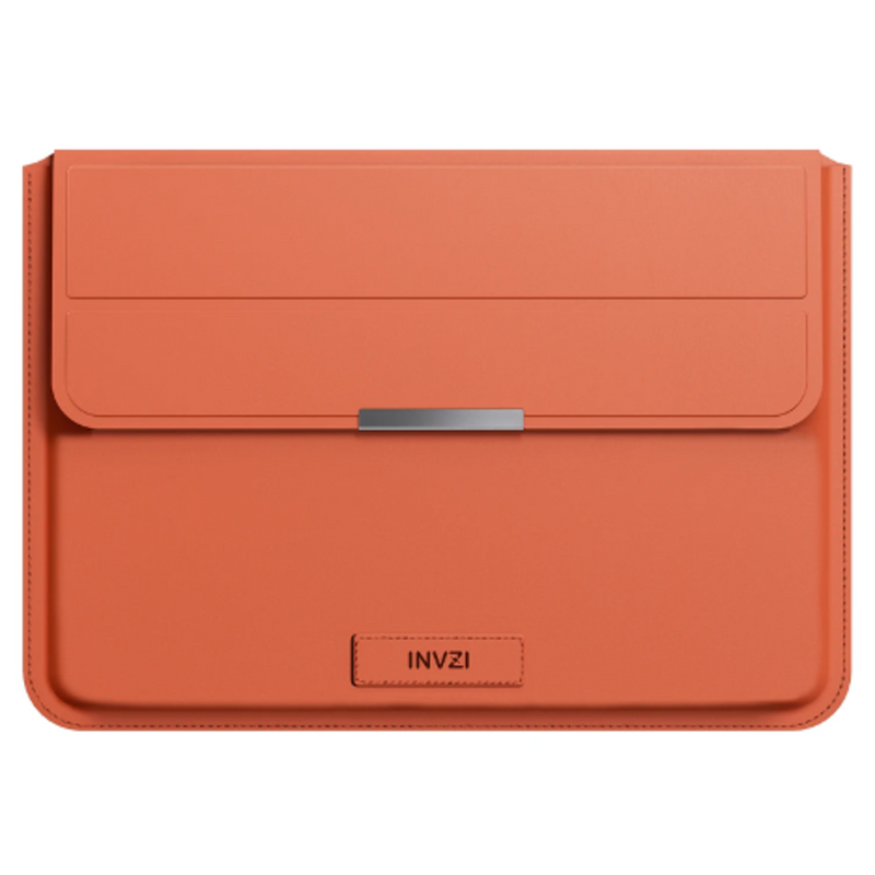 INVZI MacBook Vegan Leather Sleeve and Invisible Stand for MacBook Pro &MacBook Air