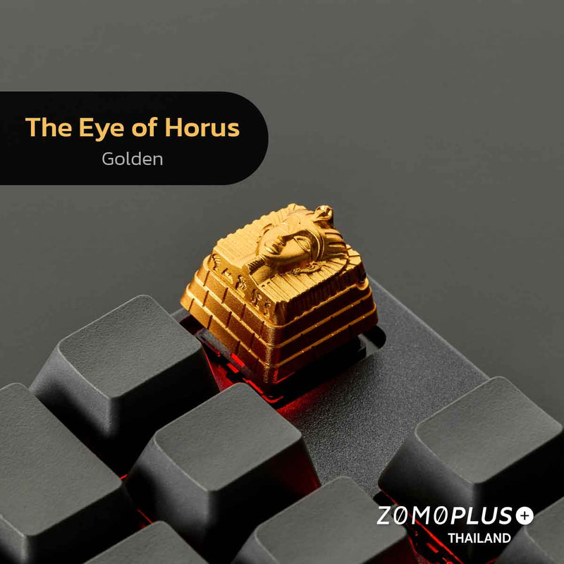 Golden Eye of Horus Aluminium Keycap