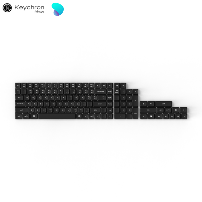 Low Profile Double Shot PBT LSA Keycap Set (ภาษาไทย)